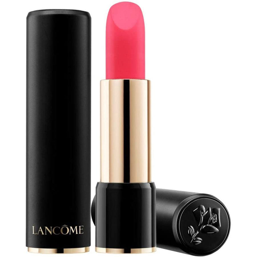 Lancome L'Absolu Rouge Drama Matte Lipstick | Ramfa Beauty #color_346 Fatale Pink