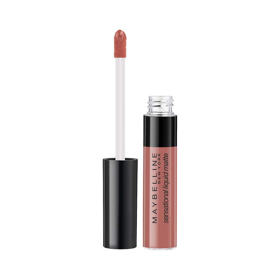 Maybelline Sensational Liquid Lipstick With Matte Finish | Ramfa Beauty #color_09 Truly MLBB