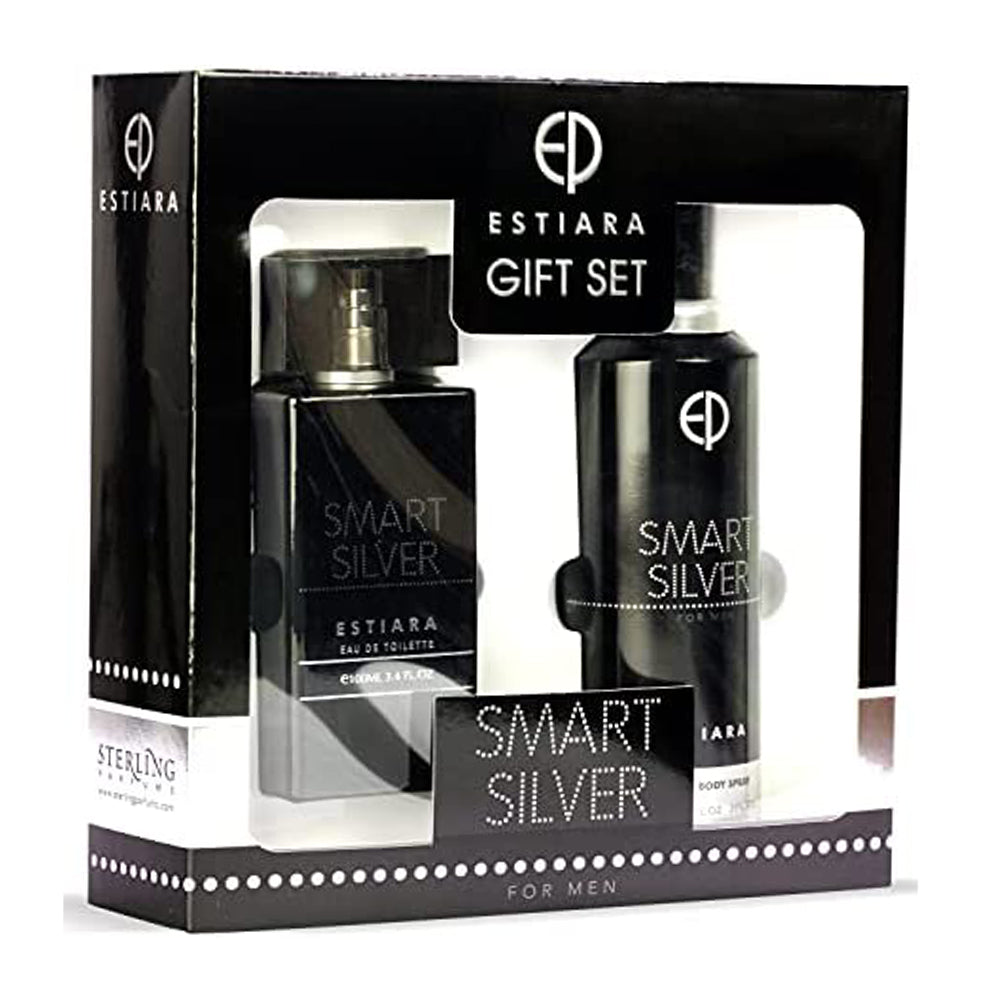 Estiara Smart Silver Gift Set 2Pc EDT (M) 100ml | Ramfa Beauty