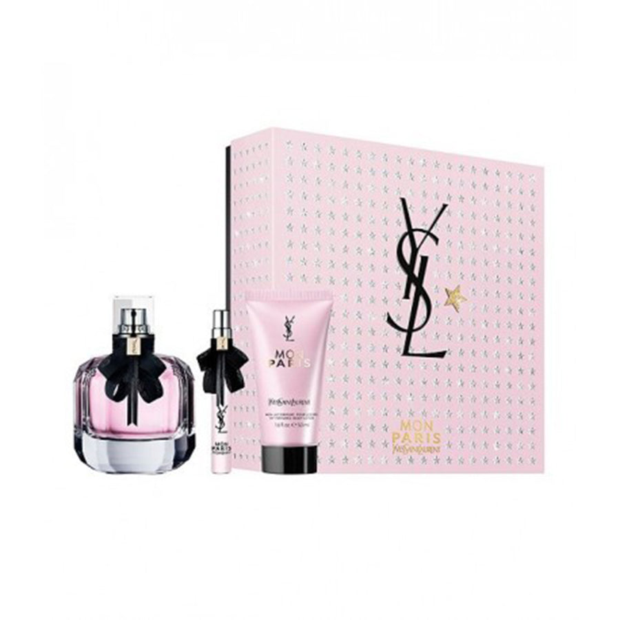Yves Saint Laurent Mon Paris EDP (L) Gift Set 3 Pc | Ramfa Beauty