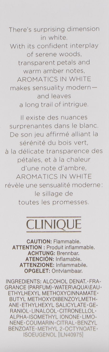 Clinique Aromatics In White EDP (L) | Ramfa Beauty