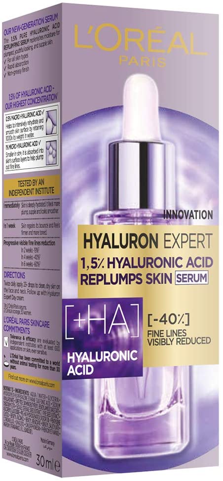 L'Oreal Hyaluron Expert Serum with Hyaluronic Acid 30ml | Ramfa Beauty