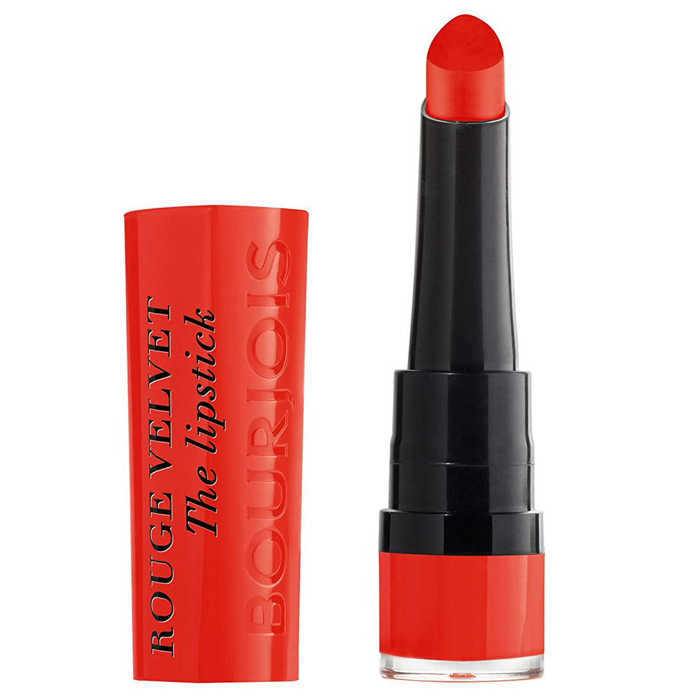 Bourjois Rouge Velvet Lipstick 0.085oz 2.4g Hydrating Matte Lipcolor #color_07 Joli Carmin'ois