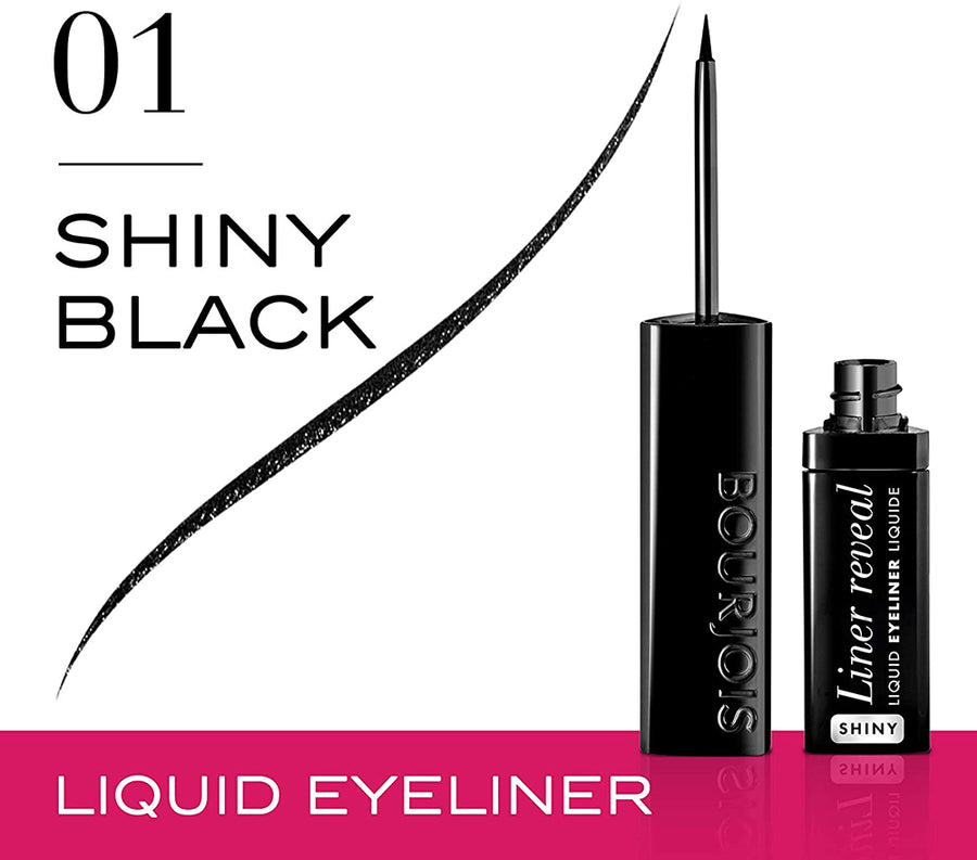 Bourjois Liner Reveal 2.5ml 010 Shiny Black | Ramfa Beauty