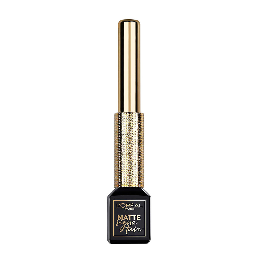 L'Oreal Matte Signature Liquid Eyeliner 6ml 01 | Ramfa Beauty #color_Black