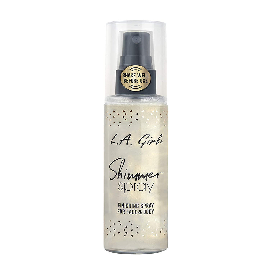 LA Girl Shimmer Spray 80ml | Ramfa Beauty #color_GFS918 Gold