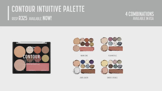 NYX Contour Intuitive Eye and Face Sculpting Palette | Ramfa Beauty