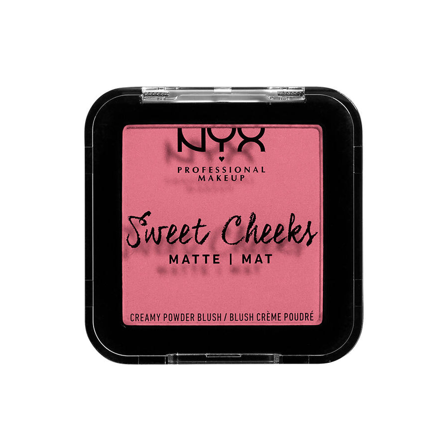 NYX Sweet Cheeks Creamy Powder Blush Matte | Ramfa Beauty #color_SCCPM08 Rose and Play