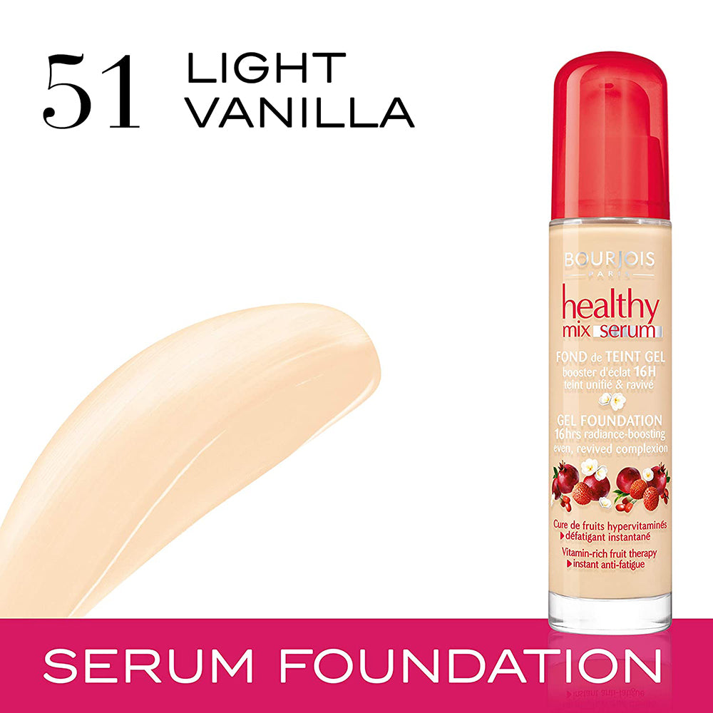 Bourjois Healthy Mix Serum Foundation | Ramfa Beauty #color_51 Light Vanilla