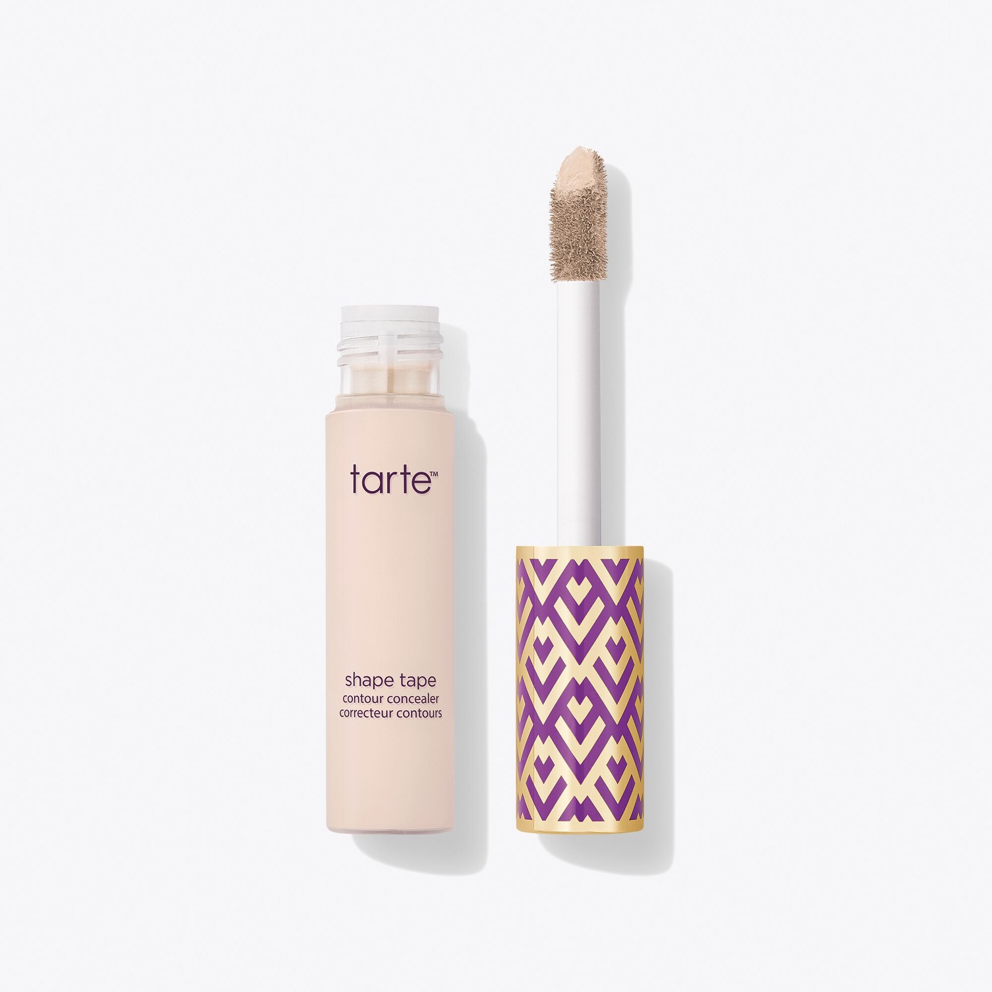 Tarte Shape Tape Contour Concealer10ml, Best-Selling Concealer, Full Coverage #color_8B Porcelain Beige (Very Fair Skin w/ Pink Undertones)