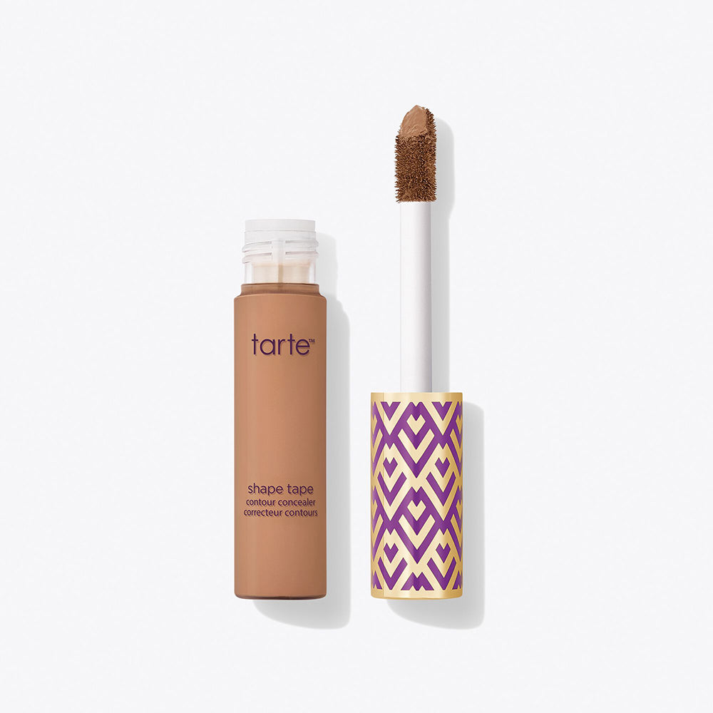 Tarte Shape Tape Contour Concealer10ml, Best-Selling Concealer, Full Coverage #color_47S Tan Deep Sand (Tan to Deep ski w/ Yellow Undertones)