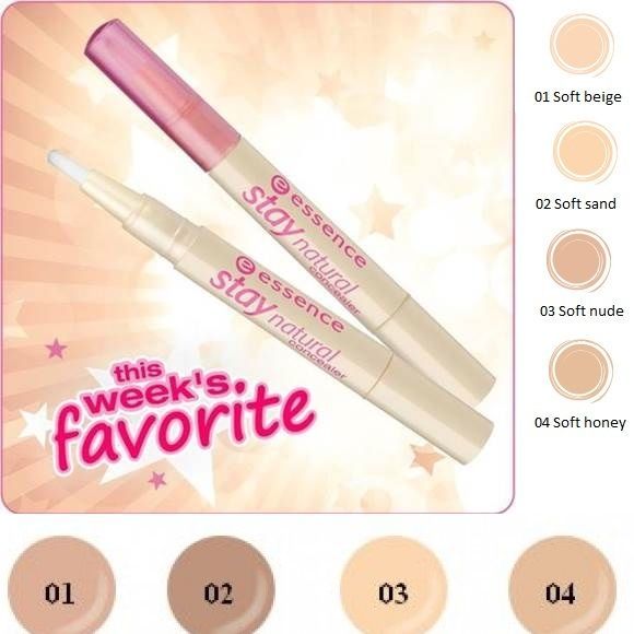 Essence Stay Natural Concealer| Ramfa Beauty #color_02 Soft Sand