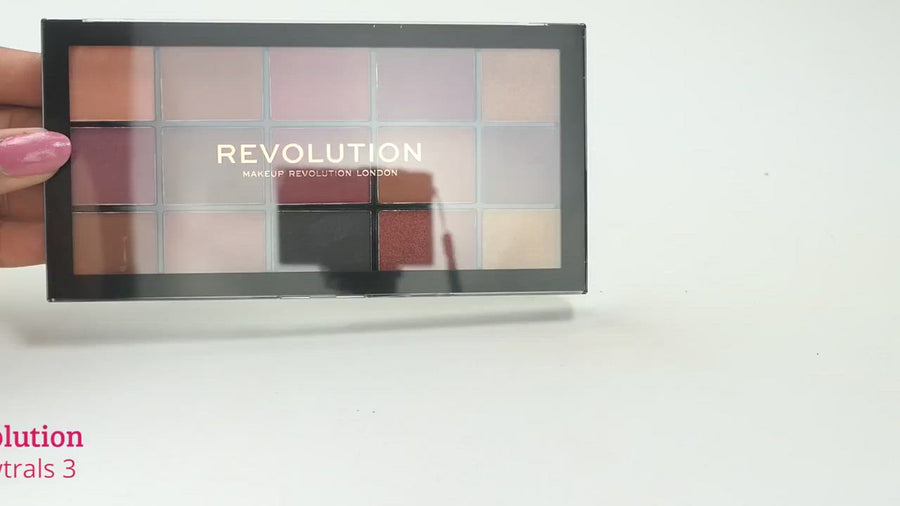 Revolution Beauty Reloaded Eyeshadow Palette | Ramfa Beauty #color_Newtrals 3