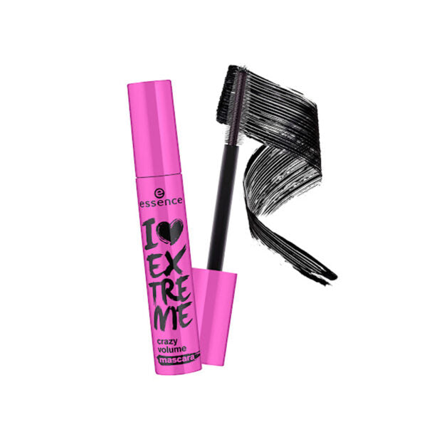 Essence I Love Extreme Crazy Volume Mascara Black Ultra Black Pigments