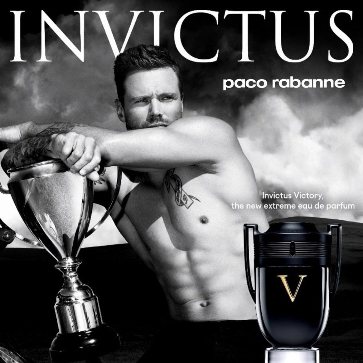 Paco Rabanne Eau De Toilette, Invictus, Natural Spray - 50 ml