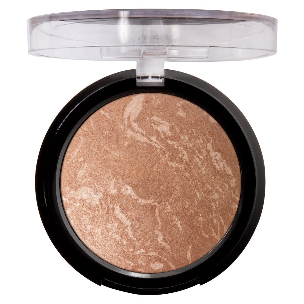 J. Cat Golden Soleil Baked Bronzer | Ramfa Beauty #color_GBB104 Cyprus Clay