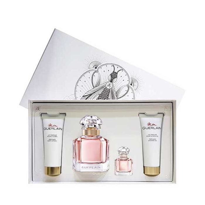 Mon Guerlain 4 Pc Gift Set EDT (L) 100ml | Ramfa Beauty
