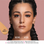 Huda Beauty FauxFilter Foundation Instant Coverage, Blurs Skin, Radiant Finish #color_Amaretti 310G