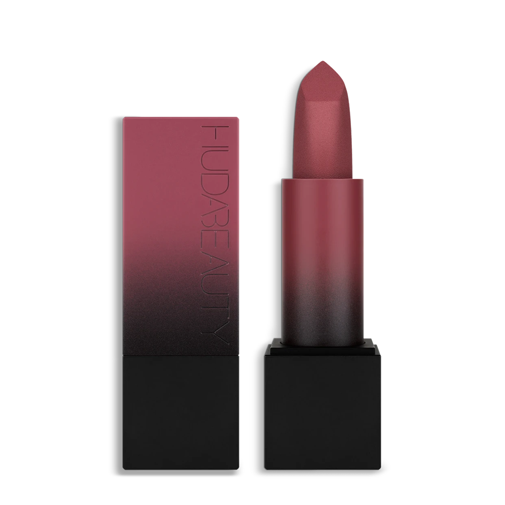 Huda Beauty Matte Power Bullet Lipstick 3g, Highly Pigmented, Silky-Smooth, Plush-Matte Formula #color_Pool Party