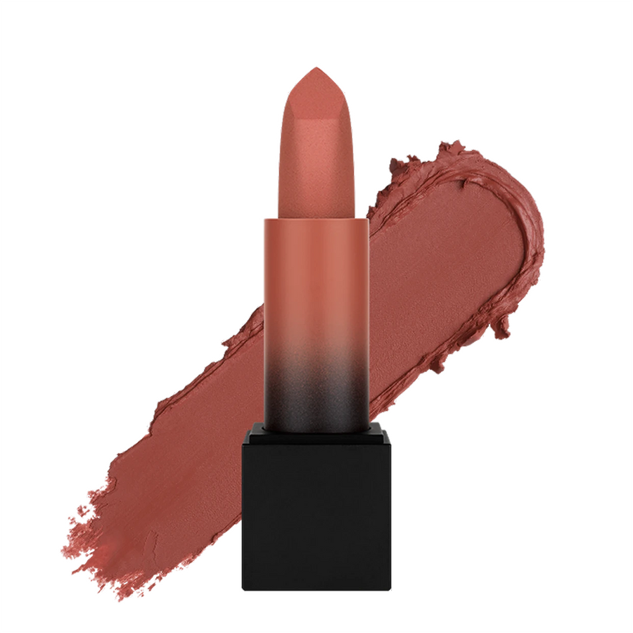 Huda Beauty Matte Power Bullet Lipstick 3g, Highly Pigmented, Silky-Smooth, Plush-Matte Formula #color_First Kiss