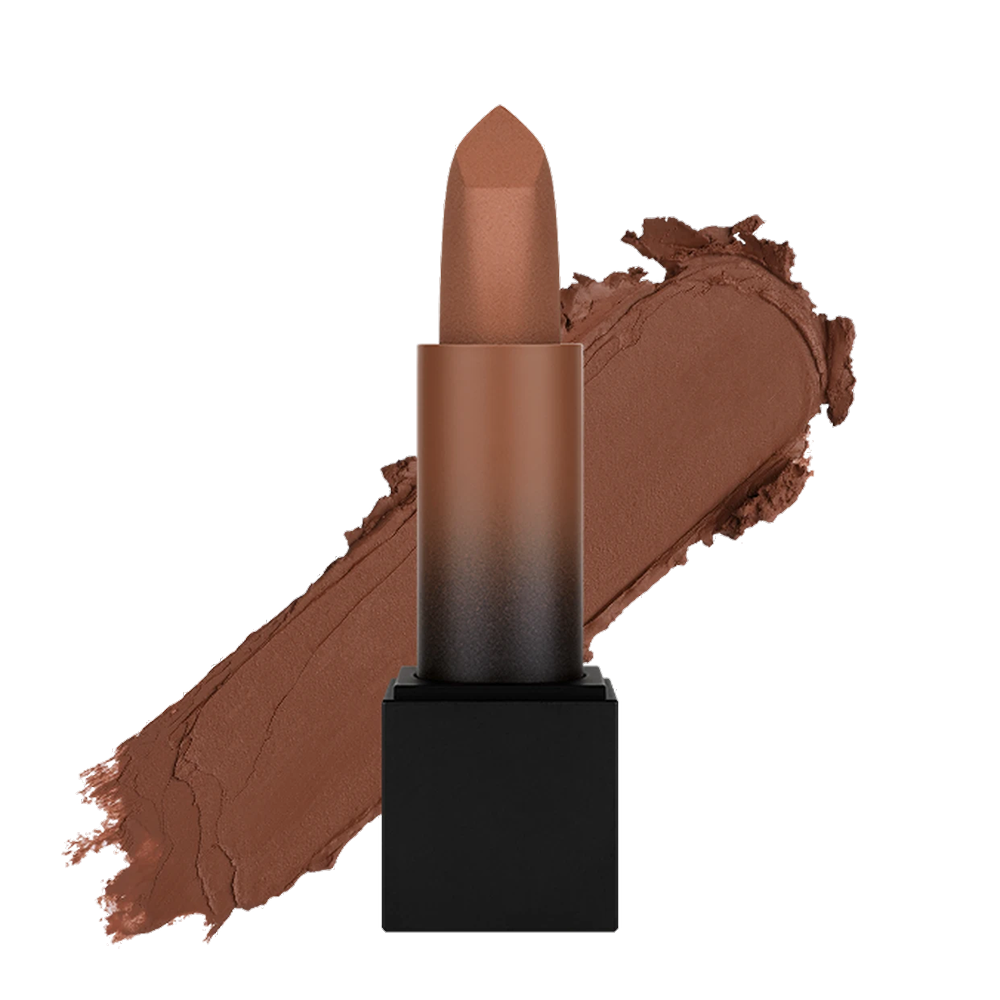 Huda Beauty Matte Power Bullet Lipstick 3g, Highly Pigmented, Silky-Smooth, Plush-Matte Formula #color_Last Night