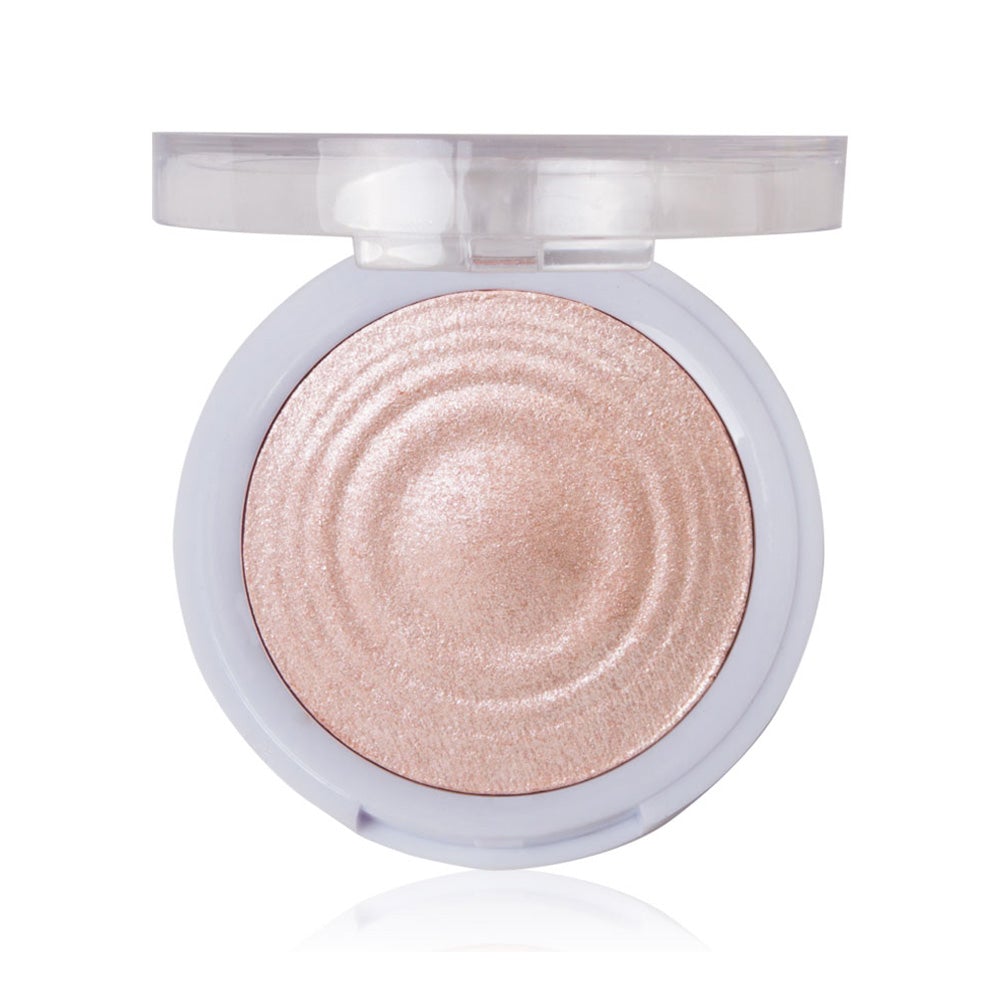 J. Cat You Glow Girl Baked Highlighter High Intense Shimmer, Long-Lasting #color_YGG 104 Crystal Sand