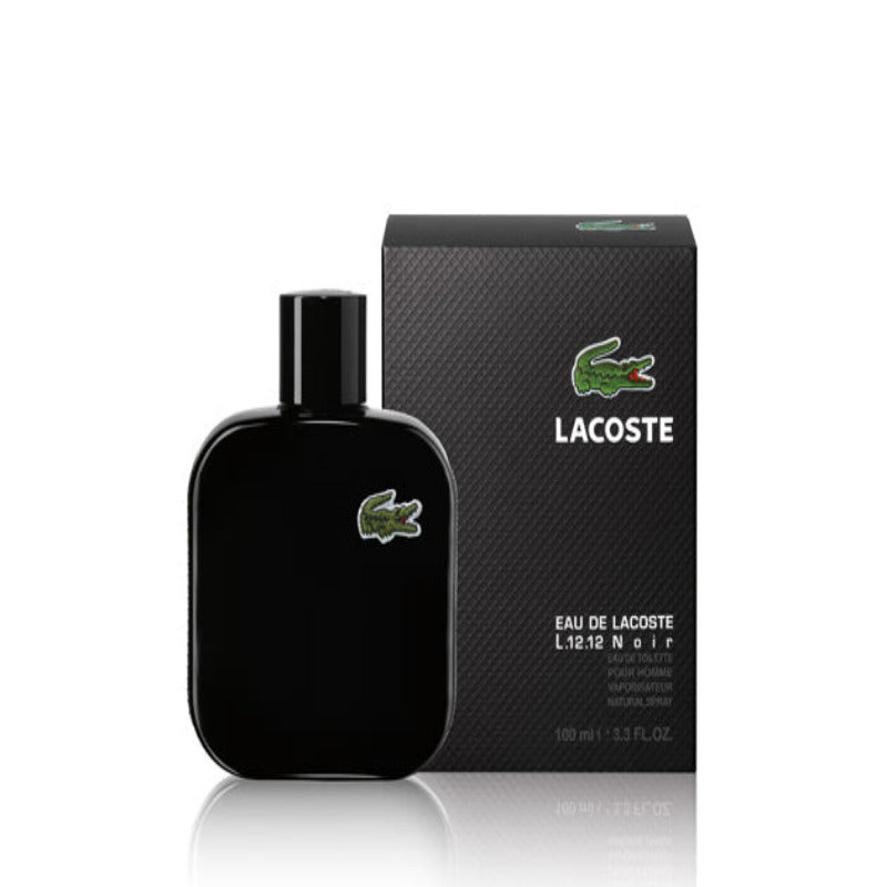 Lacoste Eau De Lacoste Noir Men Perfume 3.4oz 100ml EAU DE TOILETTE SPRAY  