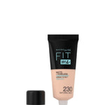 Maybelline Fit Me! Matte + Poreless Foundation 30ml, Natural Matte Look, Oil-Free Formula #color_230 Natural Buff