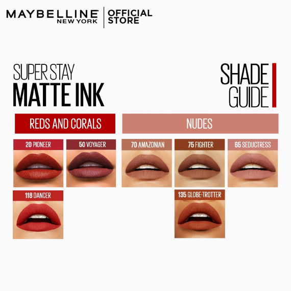 Maybelline Super Stay Matte Ink Lip Color | Ramfa Beauty