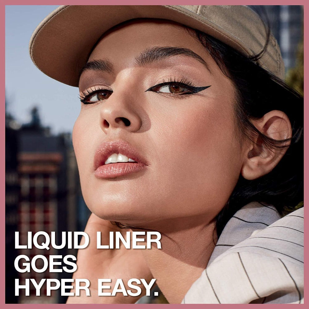 Maybelline Eyestudio Hyper Easy Liquid Eyeliner 800 Knockout Black 0.23oz 6.8ml 