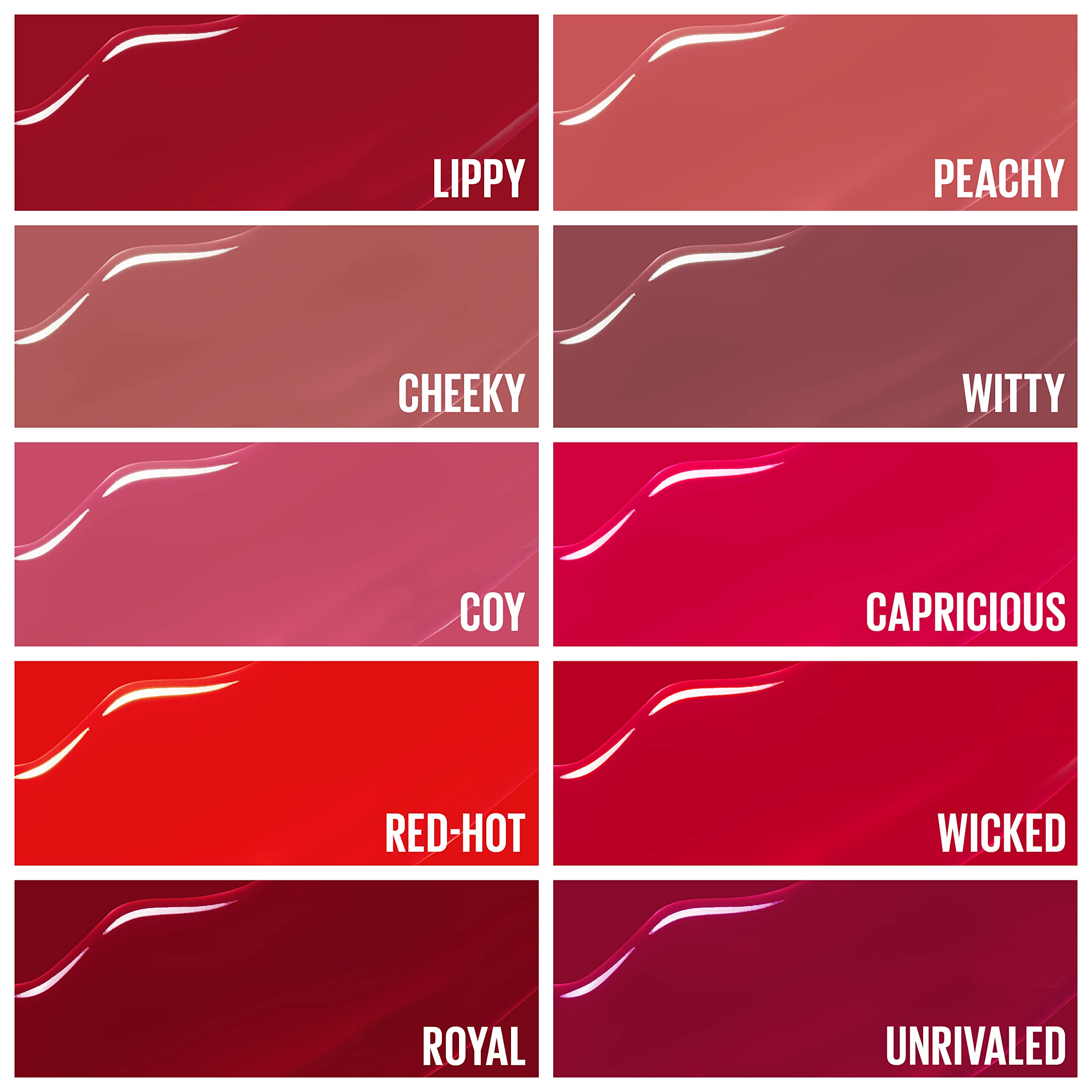 Maybelline SuperStay Vinyl Ink Liquid Lipstick, Instant Shine Finish 