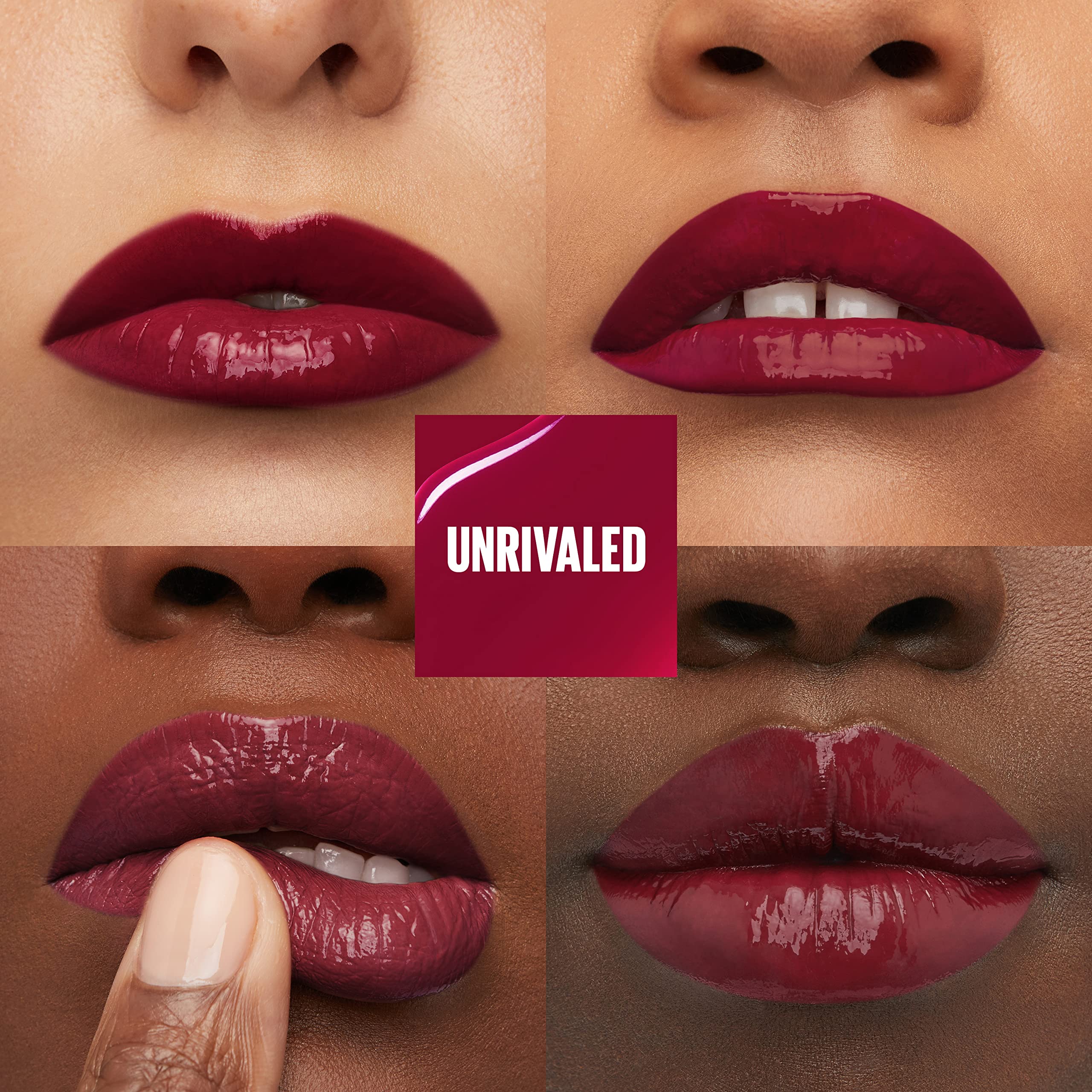 Maybelline SuperStay Vinyl Ink Liquid Lipstick, Instant Shine Finish #color_30 Unrivaled