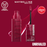 Maybelline SuperStay Vinyl Ink Liquid Lipstick, Instant Shine Finish #color_30 Unrivaled