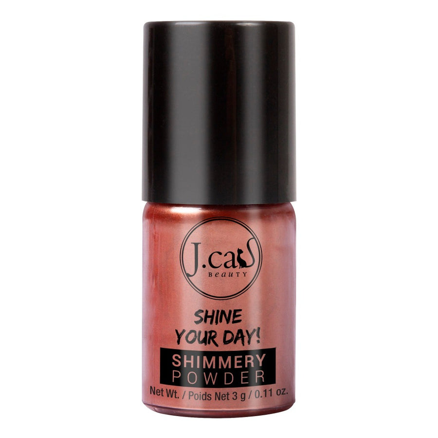 J. Cat Shine Your Day Shimmer Powder | Ramfa Beauty #color_SP106 Rose Sienna