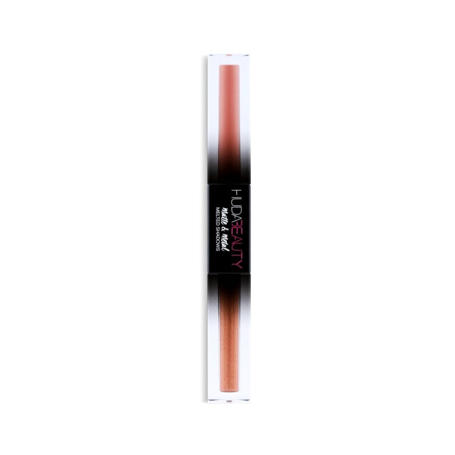 Huda Beauty Matte & Metal Liquid Eyeshadow | Ramfa Beauty #color_Private Jet and Shimmering Sunset