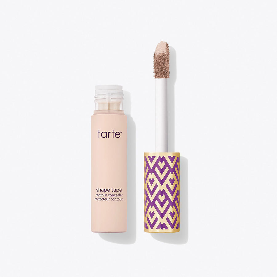 Tarte Shape Tape Contour Concealer 10ml, Best-Selling Concealer, Full Coverage #color_12B Fair Beige (Fair Skin w/ Pink Undertones)