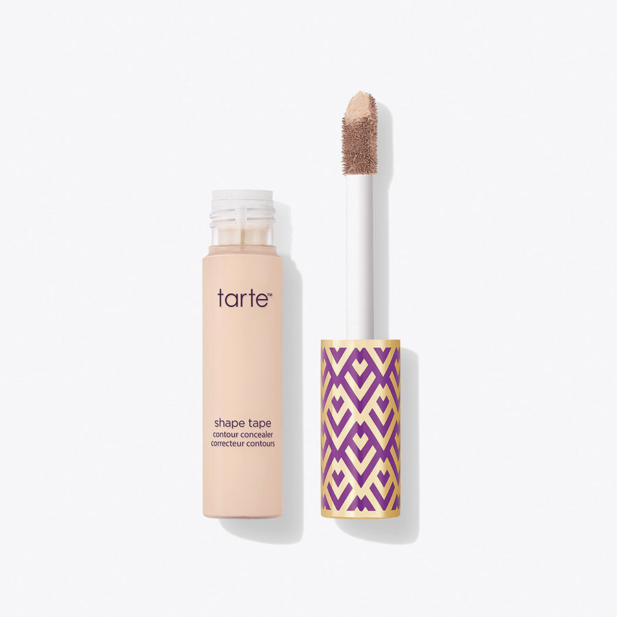 Tarte Shape Tape Contour Concealer 10ml, Best-Selling Concealer, Full Coverage #color_20B Light (Light Skin w/ Pink Undertones)