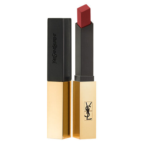 Yves Saint Laurent Rouge Pur Couture The Slim Matte Lipstick 2.2g, Luxurious Matte Finish, Longwear #color_107 Bare Burgundy