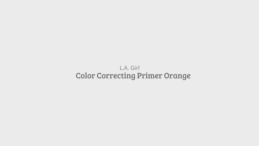 Pro Prep Correcting HD Colour Face Primer 30ml GFP914 Orange