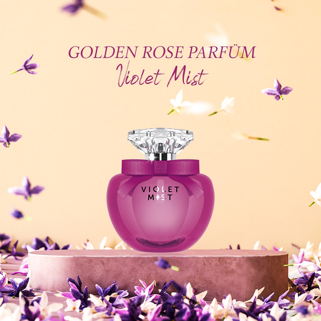 Golden Rose Violet Mist EDP (L) 100ml | Ramfa Beauty