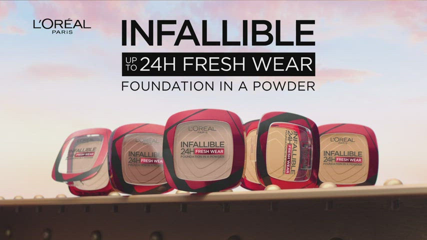 L'Oreal Infallible 24H Fresh Wear Powder Foundation | Ramfa Beauty