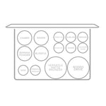 Ofra Pro Palette, Best-Selling Palette Full Size Face Palette #color_Palette Boho