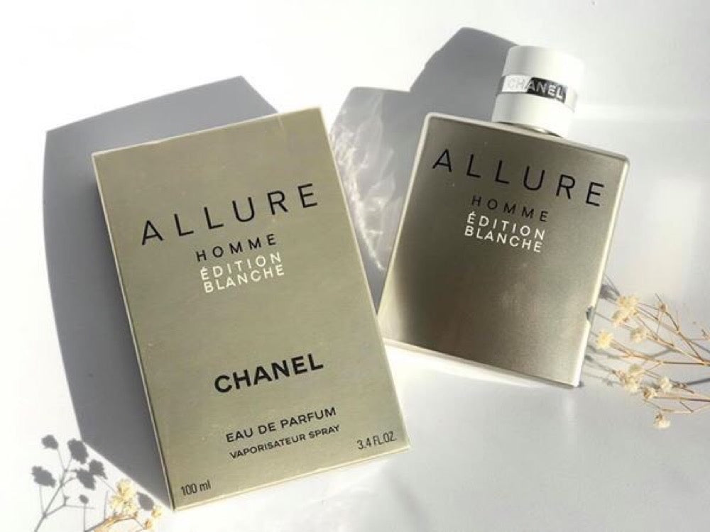 Allure Homme Edition Blanche by Chanel for Men - Eau de Toilette, 100ml :  : Beauty