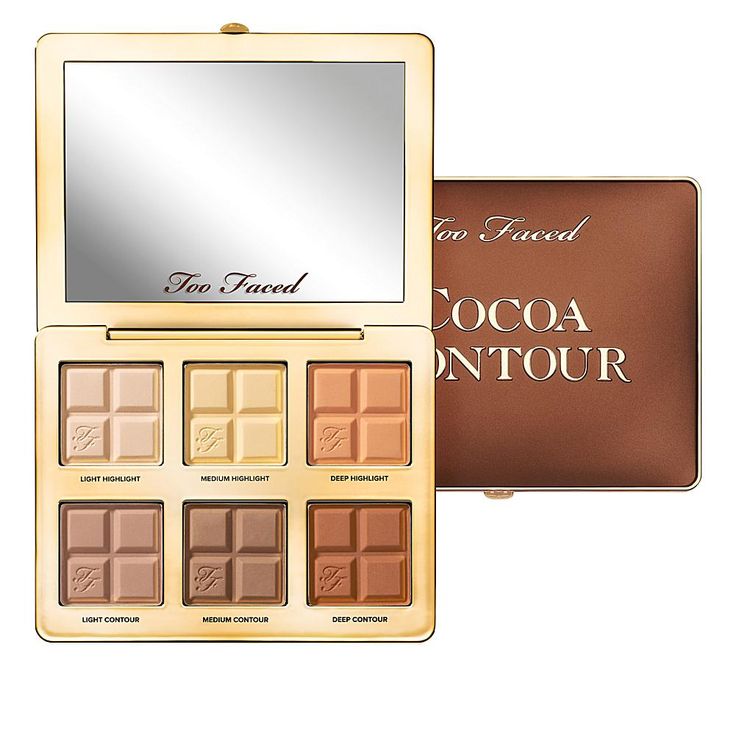 Too Faced Cocoa Contour Cocoa Infused Contouring Highlighting Palette