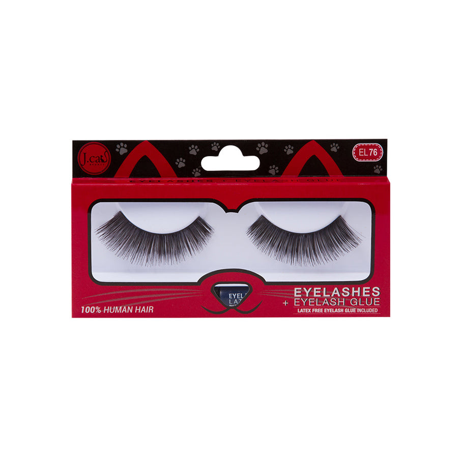 J. Cat Eyelashes + Eyelash Glue | Ramfa Beauty #color_EL76