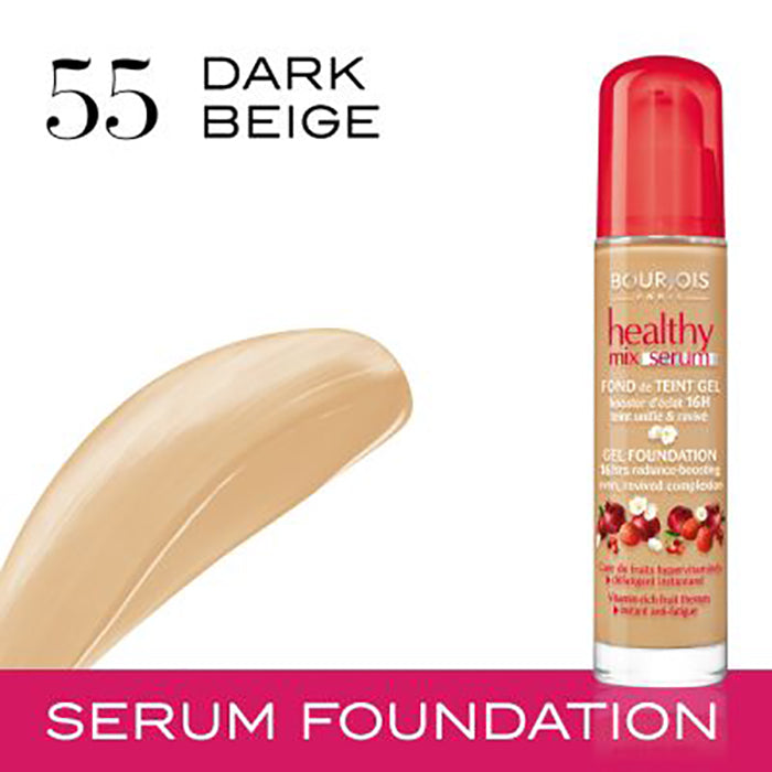Bourjois Healthy Mix Serum Foundation | Ramfa Beauty #color_55 Dark Beige