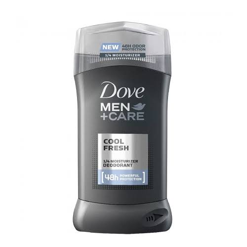 Men Care 1/4 Moisturizer Deodorant, Cool Fresh