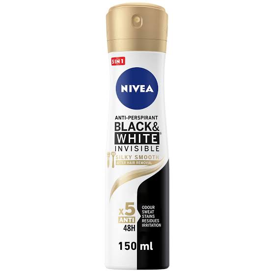 Black & White Invisible Silky Smooth, Antiperspirant For Women