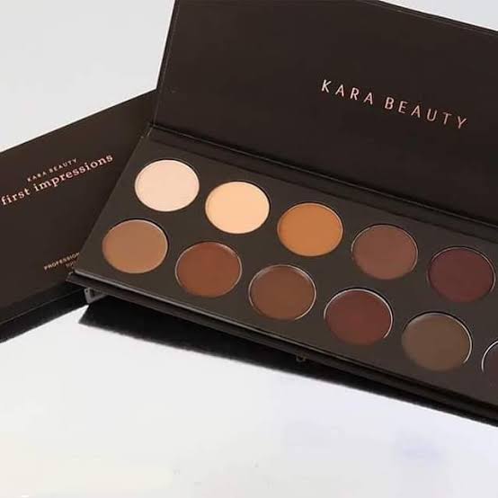 Kara Beauty First Impressions Eyebrow Palette | Ramfa Beauty#color_EB15