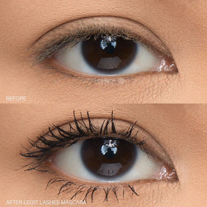 Huda Beauty Legit Lashes Mascara Double Love Fast Limited Edition Extreme Black 0.65oz 18.5ml  